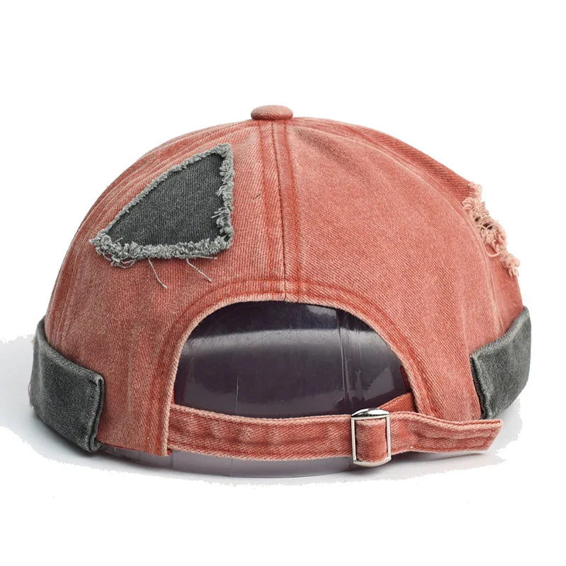 Fisherman beanie red Plain