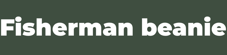 Fisherman beanie