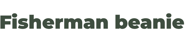 Fisherman beanie