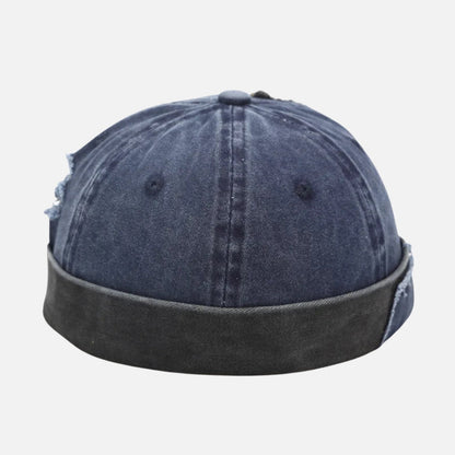 Fisherman beanie red Plain