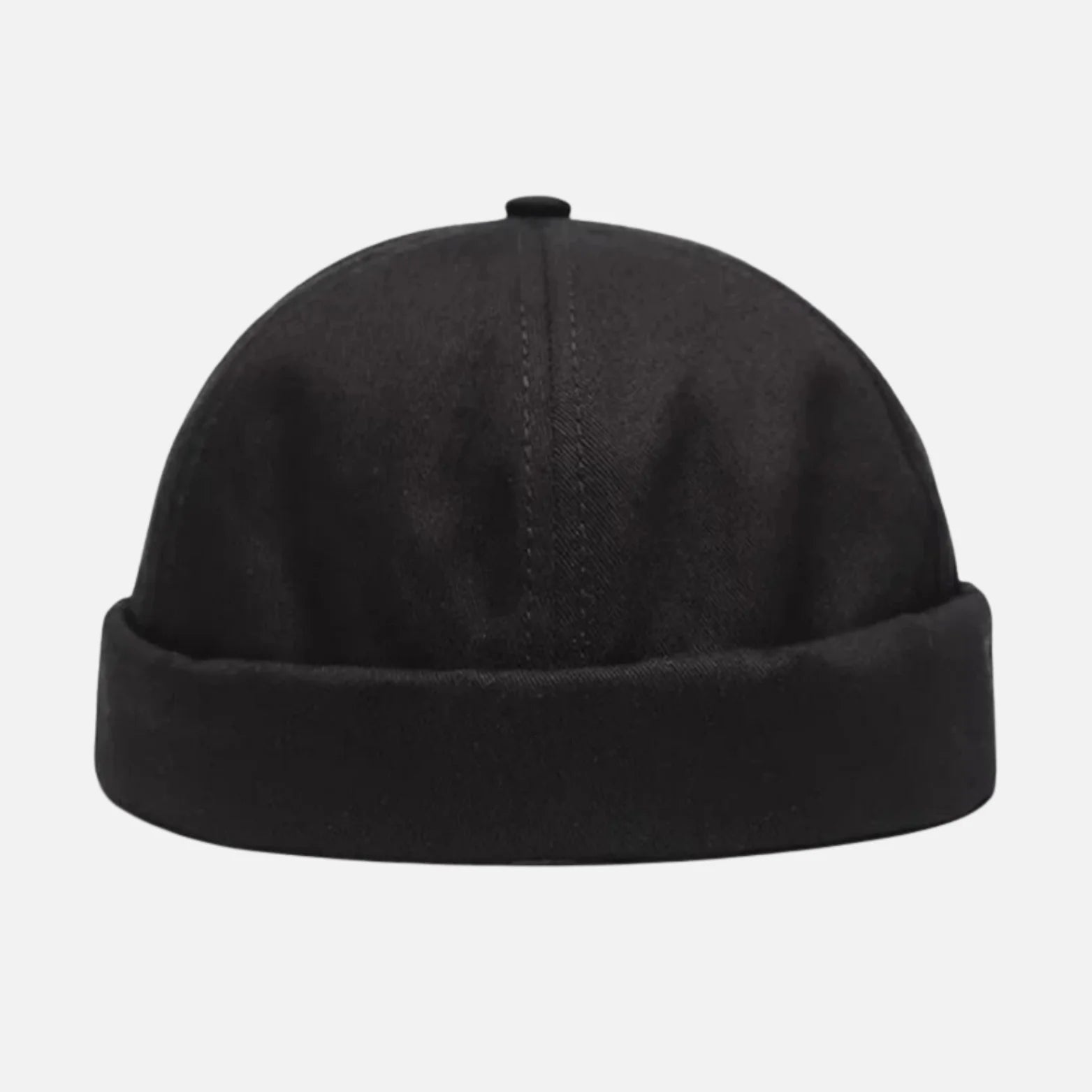 Fisherman beanie black