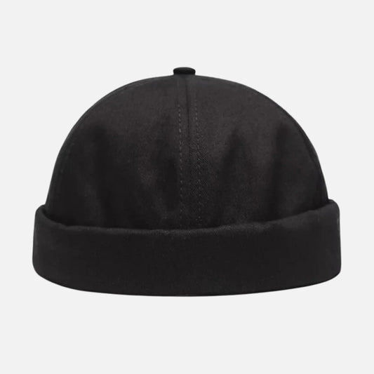 Fisherman beanie black