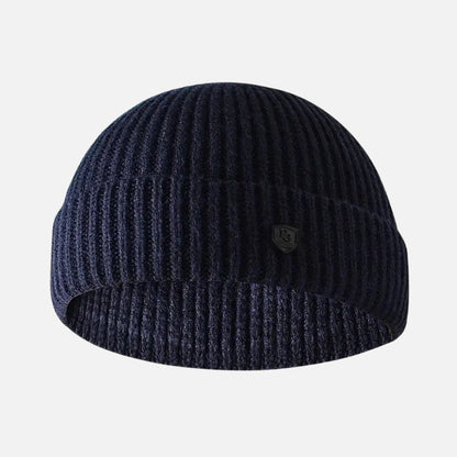 Navy Blue Beanie Men