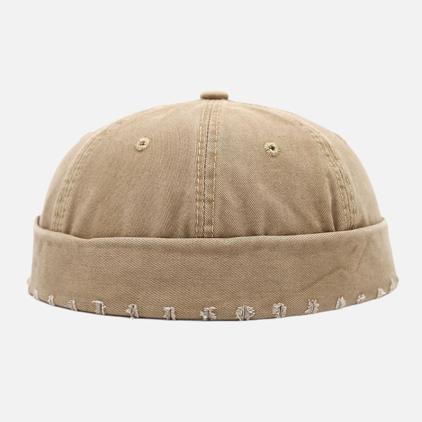 Black fisherman beanie mens