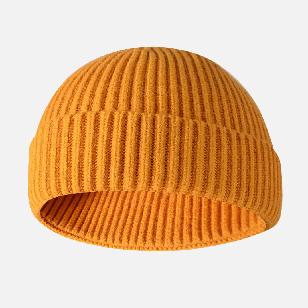 Yellow Marine Beanie