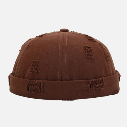 Brown Fisherman Beanie
