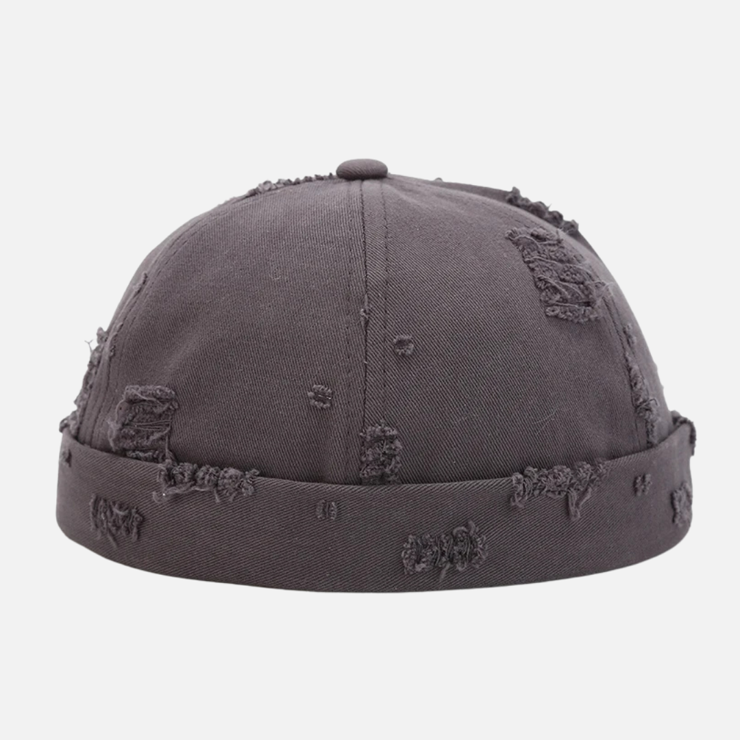 Brown Fisherman Beanie