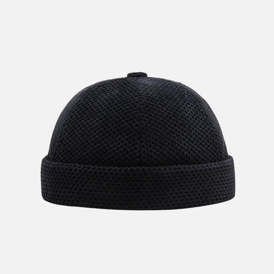 Crochet fisherman beanie