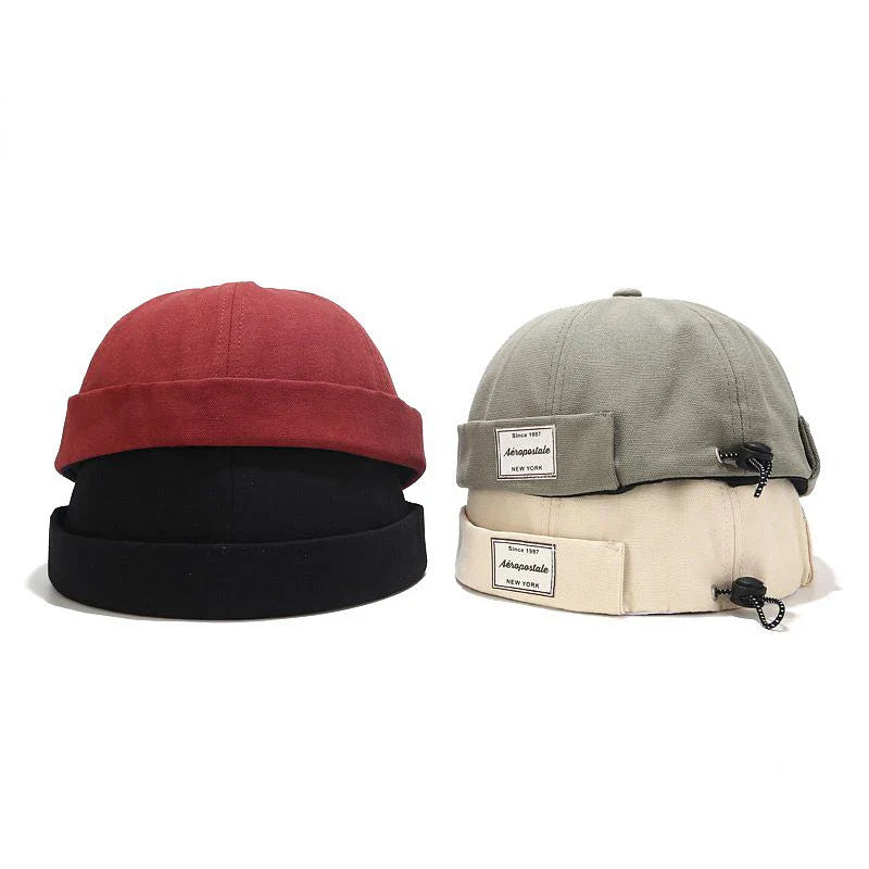 Fisherman beanie adjustable