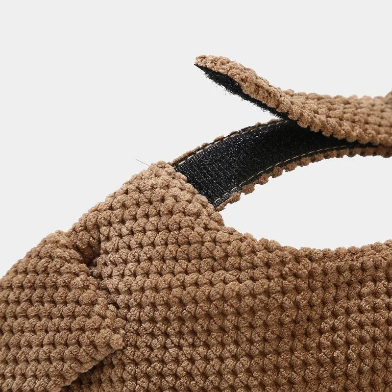 Crochet fisherman beanie