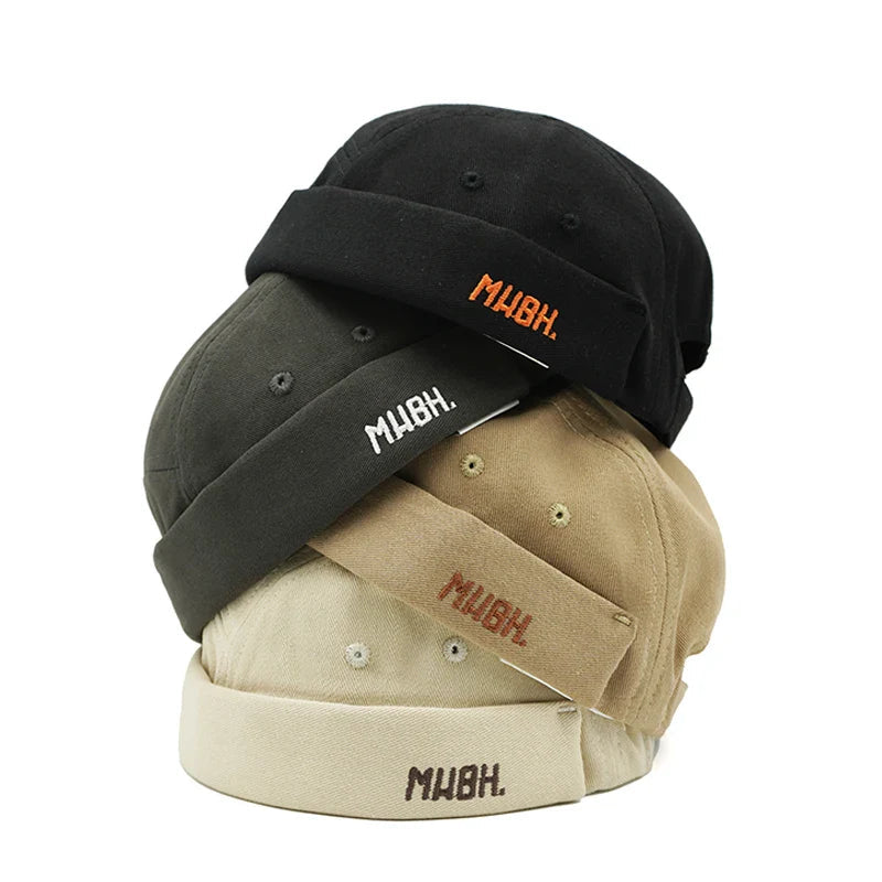 Fisherman beanie marine