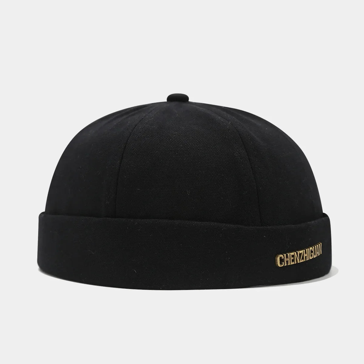 Beige fisherman beanie