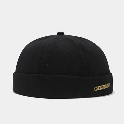 Beige fisherman beanie