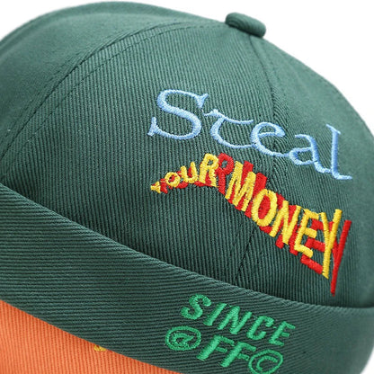 Embroidered Fisherman Beanie