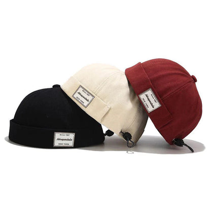 Fisherman beanie adjustable