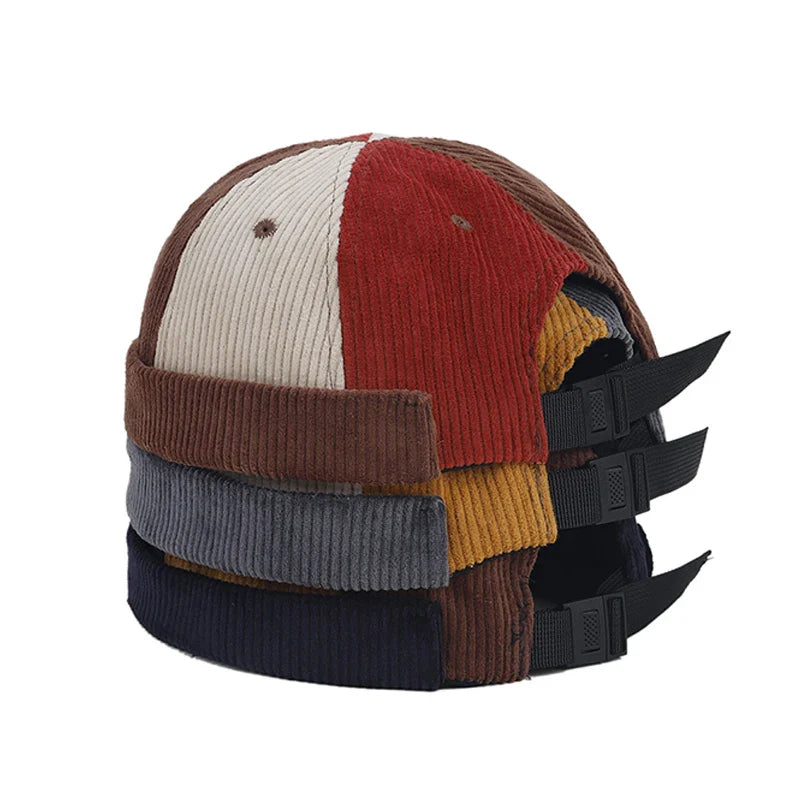 Corduroy Docker Beanie