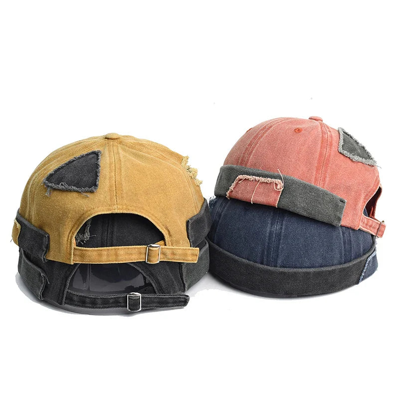 Fisherman beanie red Plain