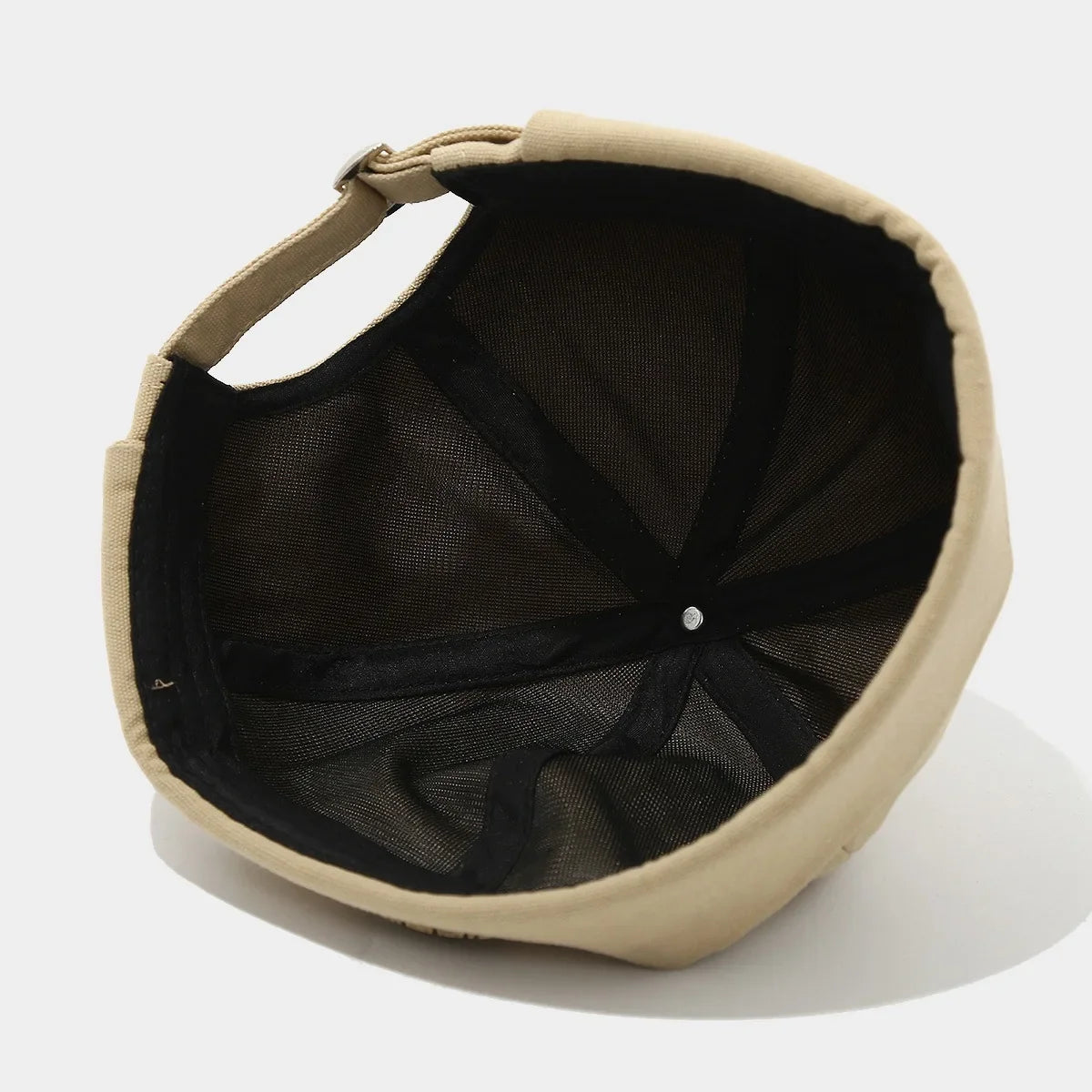 Beige fisherman beanie