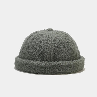Green fisherman beanie