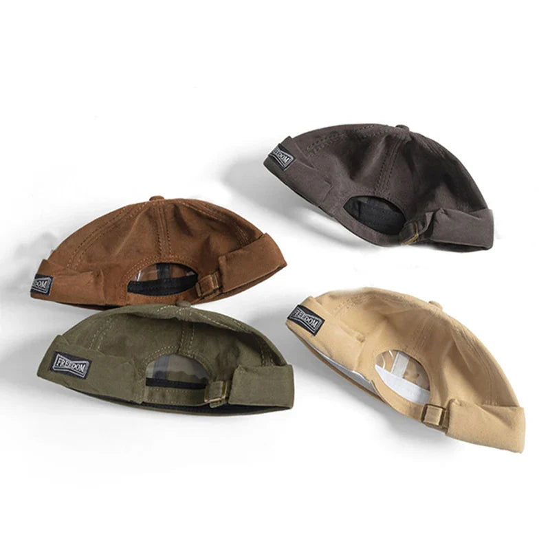 Short beanie for men